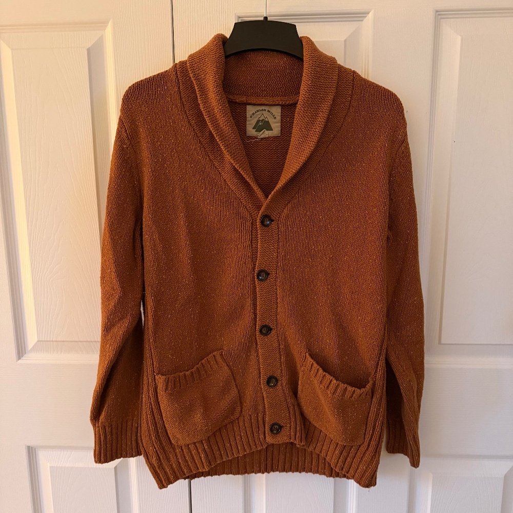 Urban Outfitters O'Hanlon Mills Pierson Shawl Cardigan Size Large